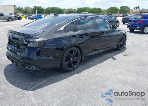 2022 Honda Accord Sport 2.0T из США, поврежденный, VIN 1HGCV2F38NA009608